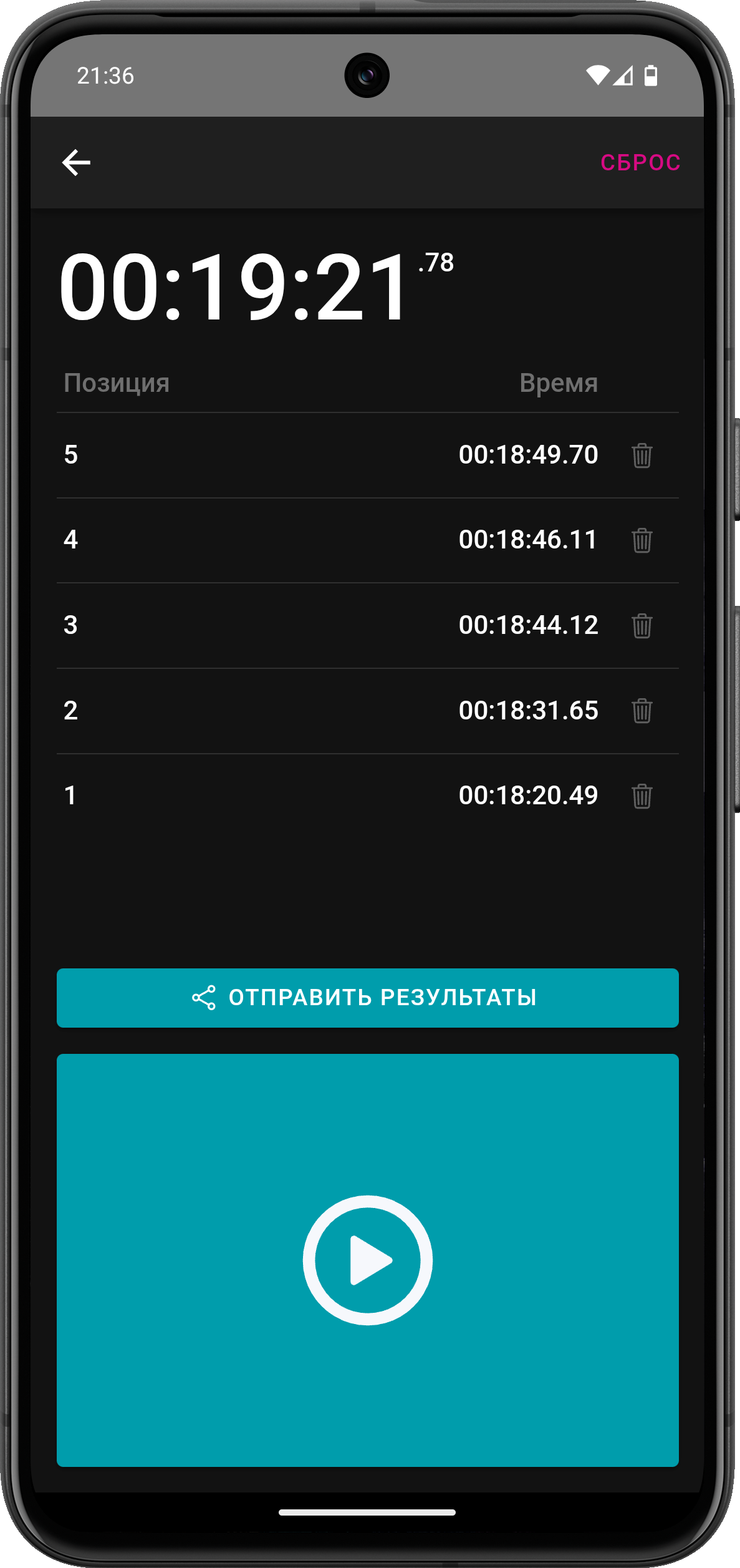 Mobilna aplikacija Volonter S95